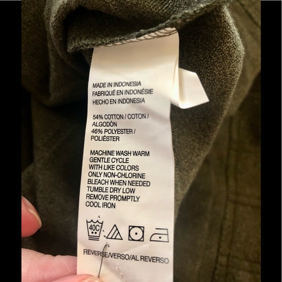 VanHeusen Big & Tall Olive Deep Lichen Jaspe Polo - Size 3XLT - Picture 7 of 10